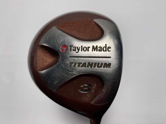 TaylorMade Ti Bubble 3 Fairway Wood 15* Bubble S-90 Plus Stiff Graphite Mens RH