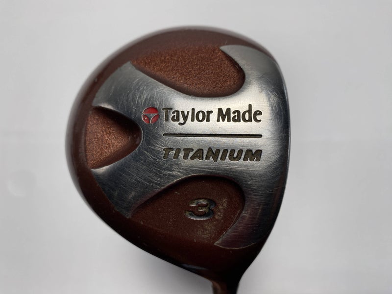 TaylorMade Ti Bubble 3 Fairway Wood 15* Bubble S-90 Plus Stiff Graphite Mens RH