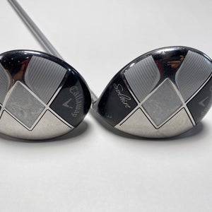 Callaway Solaire 2014 3 & 5 Fairway Wood Set 15* 18* 55g Ladies RH