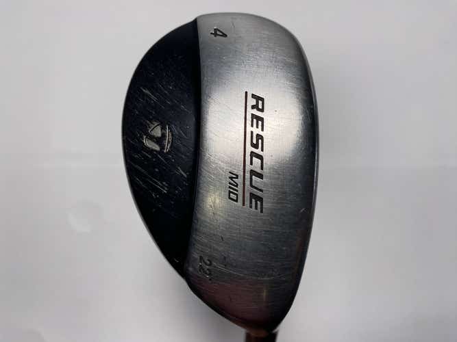 TaylorMade Rescue Mid 4 Hybrid 22* Graman Regular Graphite Mens RH