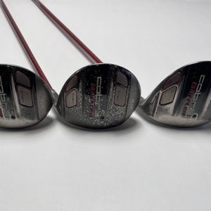 Cobra Baffler T-Rail Wood Set 3 5 7 | 15* 18* 21*  Tour AD G 60g Regular RH