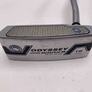 Odyssey Works Versa 1W Putter 34" SuperStroke Flatso 2.0 Mens RH