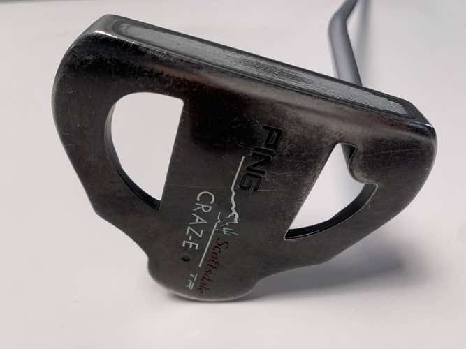 Ping Scottsdale TR Craz-E Putter 35" Black Dot Mens RH