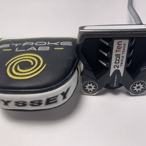 Odyssey 2-Ball Ten Triple Track Putter 34" SuperStroke Flatso 2.0 Mens RH W/HC