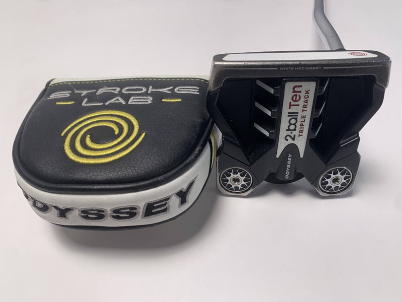 Odyssey 2-Ball Ten Triple Track Putter 34" SuperStroke Flatso 2.0 Mens RH W/HC
