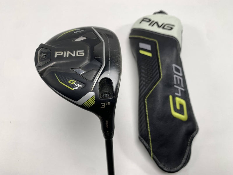 Ping G430 Max 3 Fairway Wood 15* Alta CB Soft Regular 65g Senior RH HC
