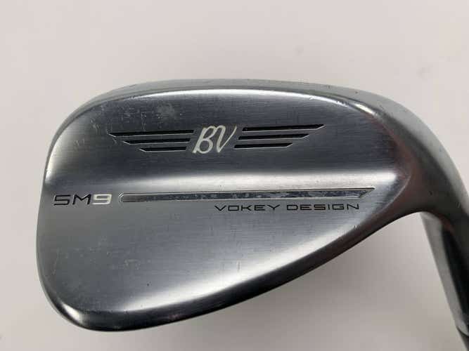 Titleist Vokey SM9 Tour Chrome Sand Wedge SW 56* 14 Bounce F-Grind Wedge RH