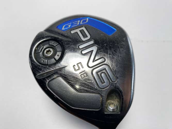 Ping G30 5 Fairway Wood 18* TFC 419 Soft Regular Senior Graphite Mens RH