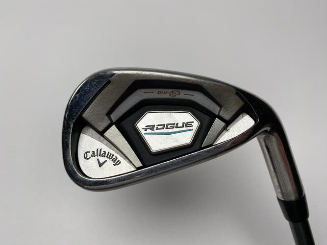 Callaway Rogue Single 7 Iron Aldila Synergy Senior Graphite Mens RH Midsize Grip