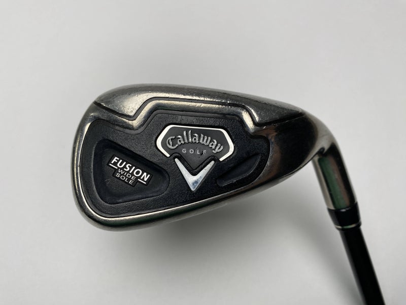 Callaway Fusion Wide Sole Single 9 Iron Regular Graphite Mens RH Oversize Grip