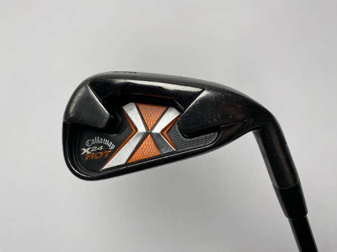 Callaway X-24 Hot Single 6 Iron 75g Regular Graphite Mens RH