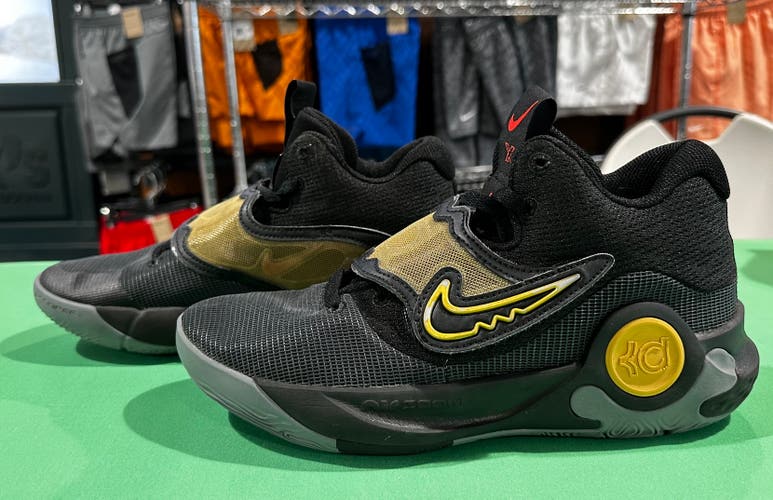 Black Men's Size M 7.0 (W 8.0) Nike KD 5 Trey Shoes (Used)