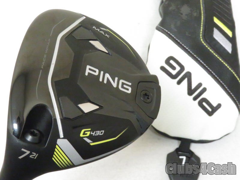 PING G430 Max Fairway 21° 7 Wood Alta CB 65 Slate SR-Flex +HC  LEFT LH Near MINT