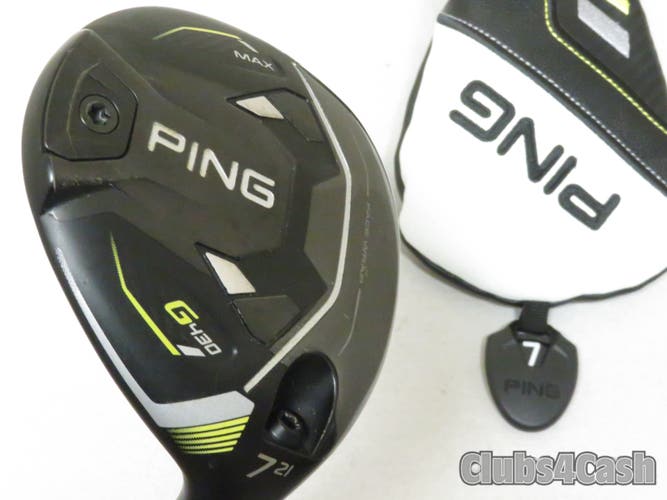 PING G430 Max Fairway 21 7 Wood TFC 80 F LITE Flex +Cover ... CLEAN