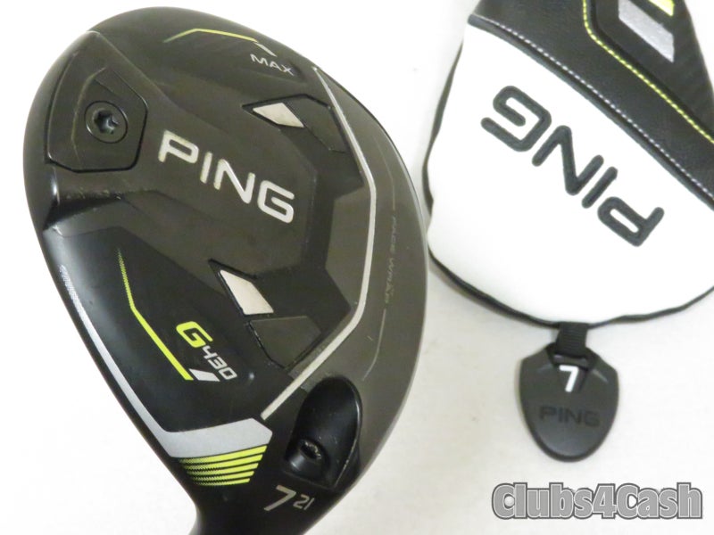 PING G430 Max Fairway 21 7 Wood TFC 80 F LITE Flex +Cover ... CLEAN
