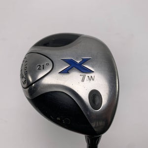 Callaway X 7 Fairway Wood 21* Fujikura 60g Senior Graphite Mens RH