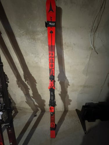 Men's 2023 Atomic 193 cm Racing Redster FIS GS Skis With Bindings Max Din 16 (Used)