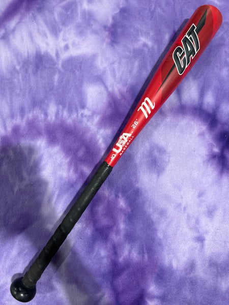 2019 Marucci CAT Alloy Bat USABat Certified (-10) Alloy 16 oz 26" (Used)