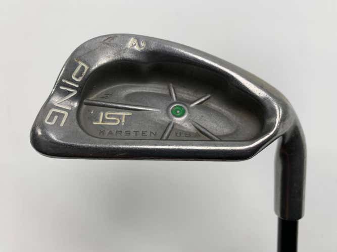 Ping ISI Sand Wedge Green Dot 2* Up Aldila 350 Series Stiff Graphite Mens RH