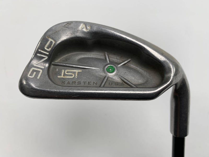 Ping ISI Sand Wedge Green Dot 2* Up Aldila 350 Series Stiff Graphite Mens RH