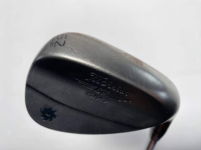 Titleist Vokey SM7 Jet Black Gap Wedge GW 52* 8 Bounce F-Grind Wedge Mens RH