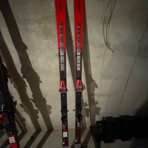 Men's 2023 Atomic 193 cm Racing Redster FIS GS Skis With Bindings Max Din 16 (Used)