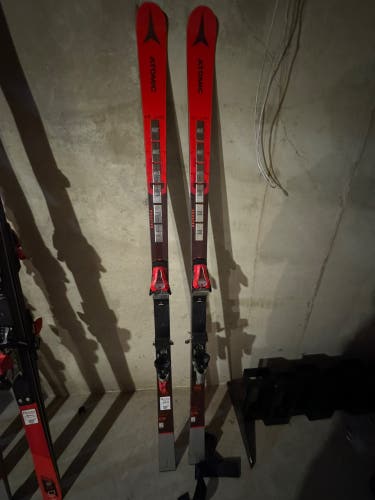 Men's 2023 Atomic 193 cm Racing Redster FIS GS Skis With Bindings Max Din 16 (Used)