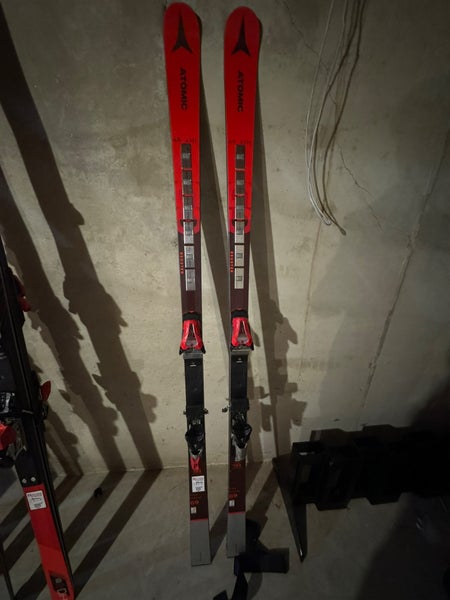 Men's 2023 Atomic 193 cm Racing Redster FIS GS Skis With Bindings Max Din 16 (Used)
