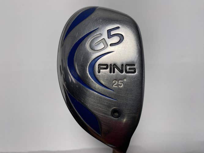 Ping G5 5 Hybrid 25* TFC100H Soft Regular Senior Graphite Mens RH