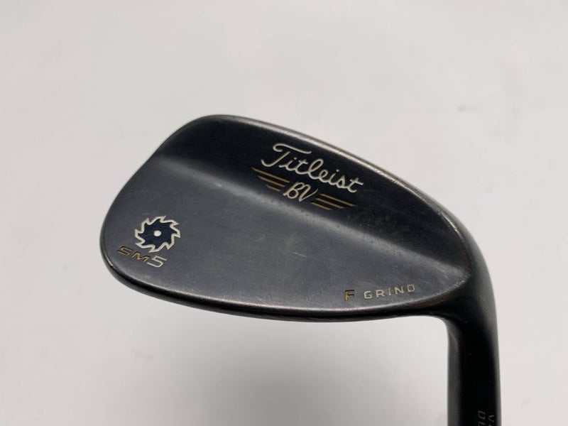 Titleist Vokey SM5 Raw Wedge 54* 14 Bounce F-Grind Wedge Steel Mens RH