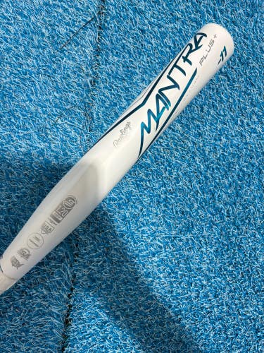 2023 Rawlings Mantra Plus Bat (-11) Composite 22 oz 33" (Used)