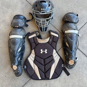 Intermediate Under Armour Victory Series Catcher's Set (Ages 12 - 16)