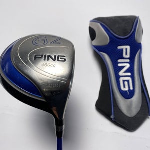 Ping G2 Driver 10* Grafalloy Pro Launch Blue 65g Regular Graphite Mens RH HC