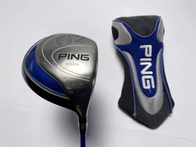 Ping G2 Driver 10* Grafalloy Pro Launch Blue 65g Regular Graphite Mens RH HC