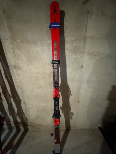 Men's 2022 Atomic 193 cm Racing Redster FIS GS Skis With Bindings Max Din 16 (Used)