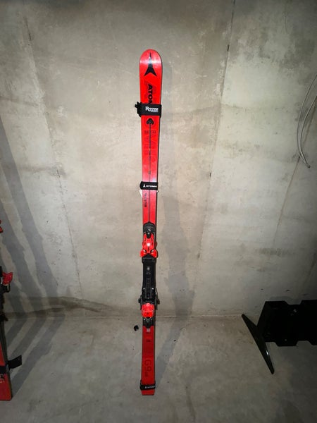 Men's 2021 Atomic 186 cm Racing Redster FIS GS Skis With Bindings Max Din 16 (Used)