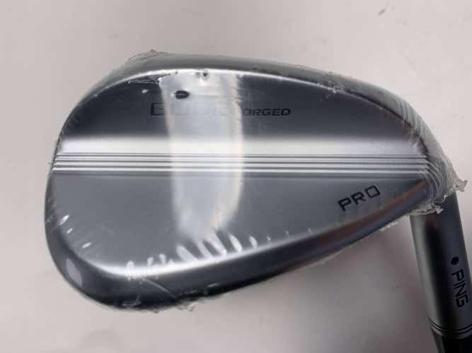 Ping Glide Forged Pro Wedge 56* 10 Bounce S-Grind Black Dot Z-Z115 Steel Mens RH