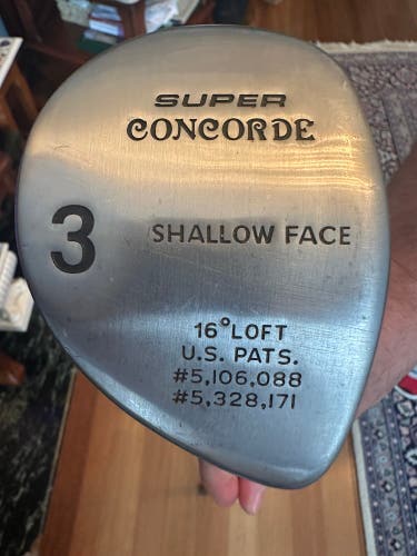 Super Concorde Golf Club Fairway Wood 3 Wood w/Paragon Shaft