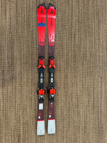 Men's 2023 Atomic 165 cm Racing Redster FIS SL Skis With Bindings Max Din 16 (Used)