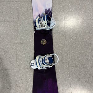 Women's Rossignol Gala 150cm Snowboard | Burton S/M Bindings (Used)