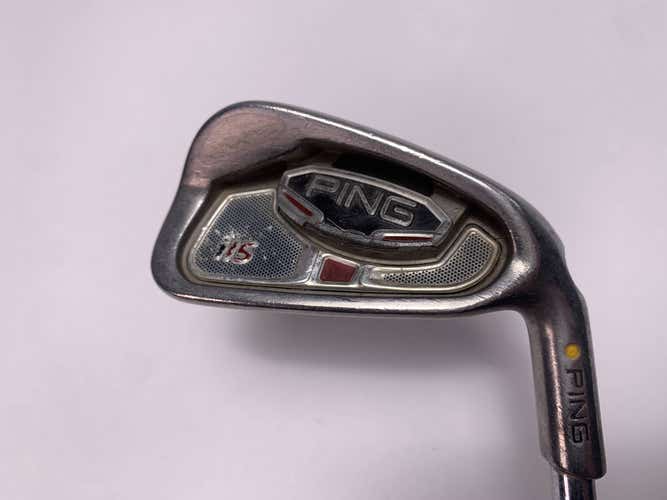 Ping i15 Single 5 Iron Yellow Dot 1.5* Up AWT Regular Steel Mens RH