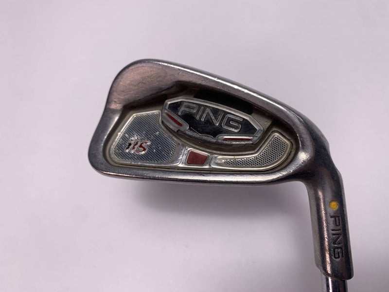 Ping i15 Single 5 Iron Yellow Dot 1.5* Up AWT Regular Steel Mens RH