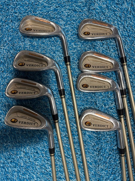 Ladies Mitsushiba Verdict Iron Set (4-9, P, S) | Verdict Ladies Flex Shaft (Used)