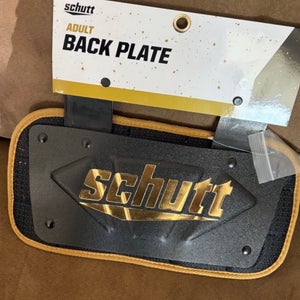Lot of 5 football adult backplates