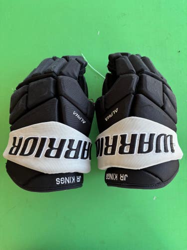 Black Senior Warrior Alpha Gloves 13" Pro Stock (Used)