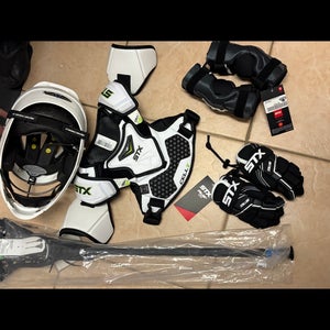 New lacrosse equipment! Full set up! Youth Xs starter kit