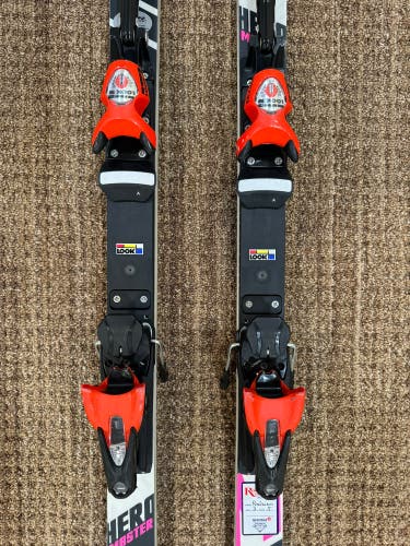 2023 Rossignol 185 cm Racing Hero Master Skis With Advanced Prototype Bindings Max Din 15 (New)