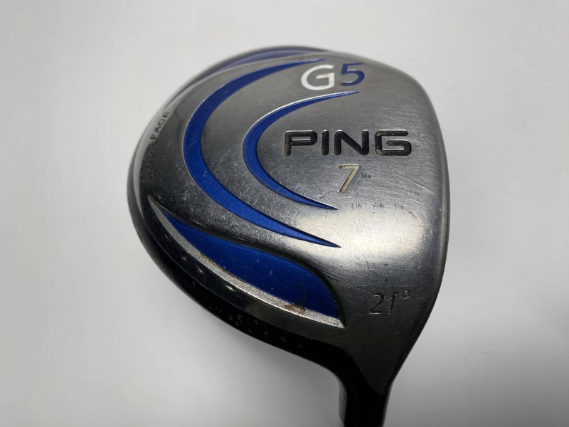 Ping G5 7 Fairway Wood 21* Grafalloy ProLaunch Blue 65g Regular RH