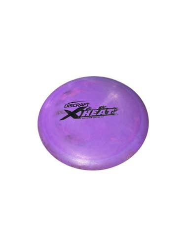 Used Discraft X HEAT DRIVER Disc Golf Driver Purple 11834-S000037754