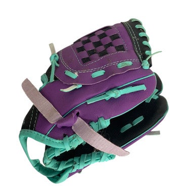 Used DICKS T-BALL GLOVE BB/SB Glove T-ball Black 9" 11406-S000105503